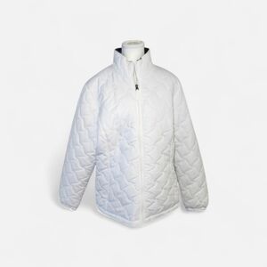 Dunbrooke Women's Quilted White Jacket Size XL